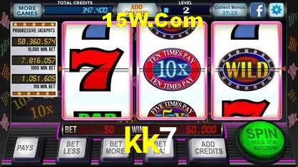 kk7: Jogos de Caça-Níqueis-Altas Recompensas, Roleta-Velocidade, Blackjack-Desafios Máximos